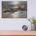 'Made with Love' by Lori Deiter – Metal Wall Art, 16x12 room view