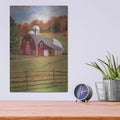 'One Flag, One Land' by Lori Deiter – Metal Wall Art, 12x16 room view