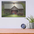 'Old Hay' by Lori Deiter – Metal Wall Art, 16x12 room view