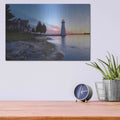 'Dusk at Rock Island' by Lori Deiter – Metal Wall Art, 16x12 room view