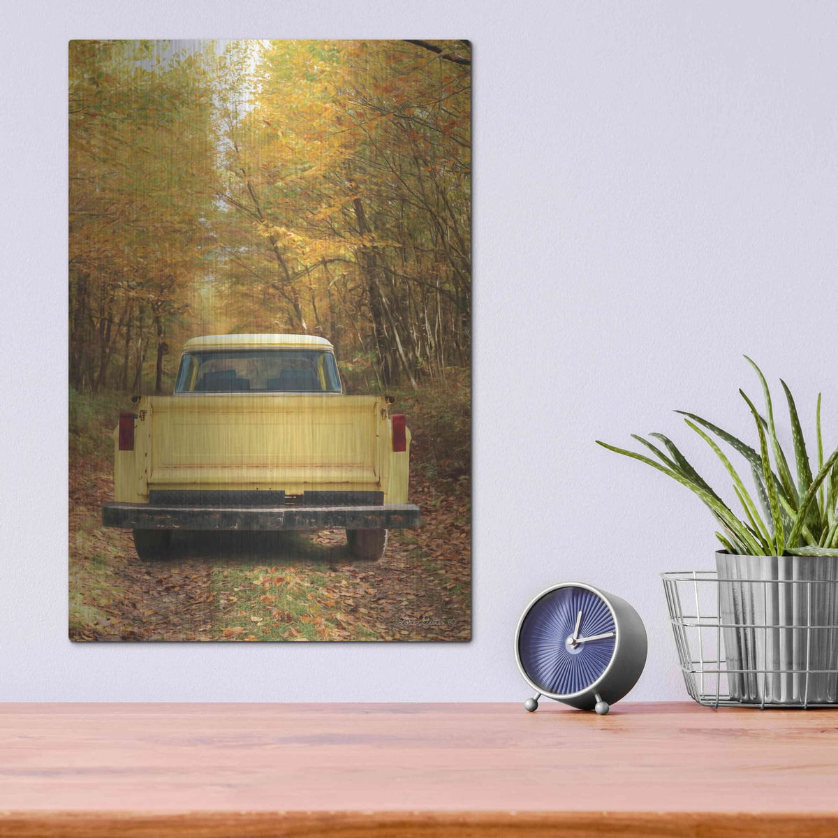 'The Season of Color' by Lori Deiter – Metal Wall Art, 12x16 room view
