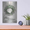'Bless This Home - Lavender' by Lori Deiter – Metal Wall Art, 12x16 room view