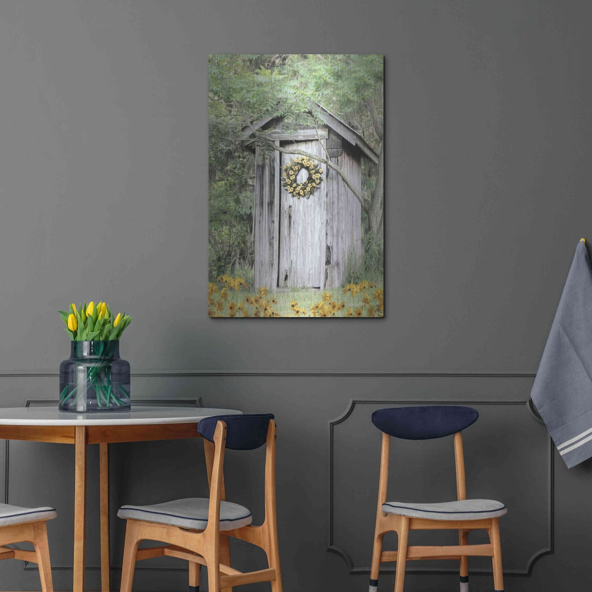 'Flower Power' by Lori Deiter – Metal Wall Art, 24x36 room view