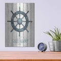 'Sail Away' by Lori Deiter – Metal Wall Art, 12x16 room view