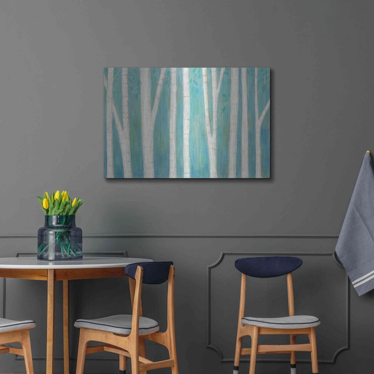 'Spring Woods' by Melissa Averinos – Metal Wall Art, 36x24 room view