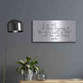 'Love Your Family' by Lori Deiter – Metal Wall Art, 24x12 room view
