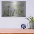 'Framed Flowers' by Lori Deiter – Metal Wall Art, 16x12 room view