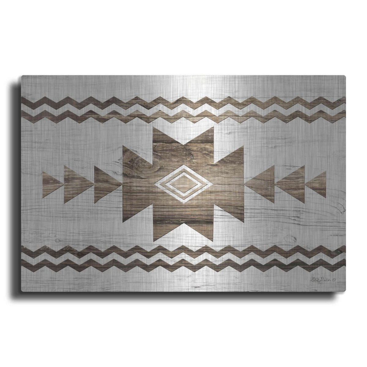 'Southwest Wood I' by Lori Deiter – Metal Wall Art