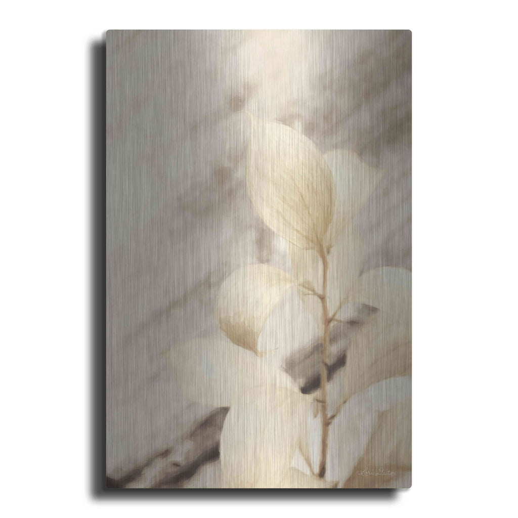 'Golden Leaves' by Lori Deiter – Metal Wall Art