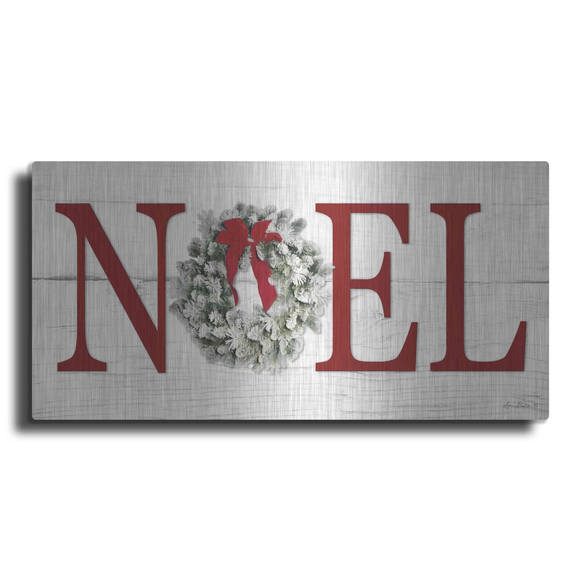 'Christmas Noel' by Lori Deiter – Metal Wall Art