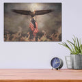'Blaze of Glory' by Lori Deiter – Metal Wall Art, 16x12 room view