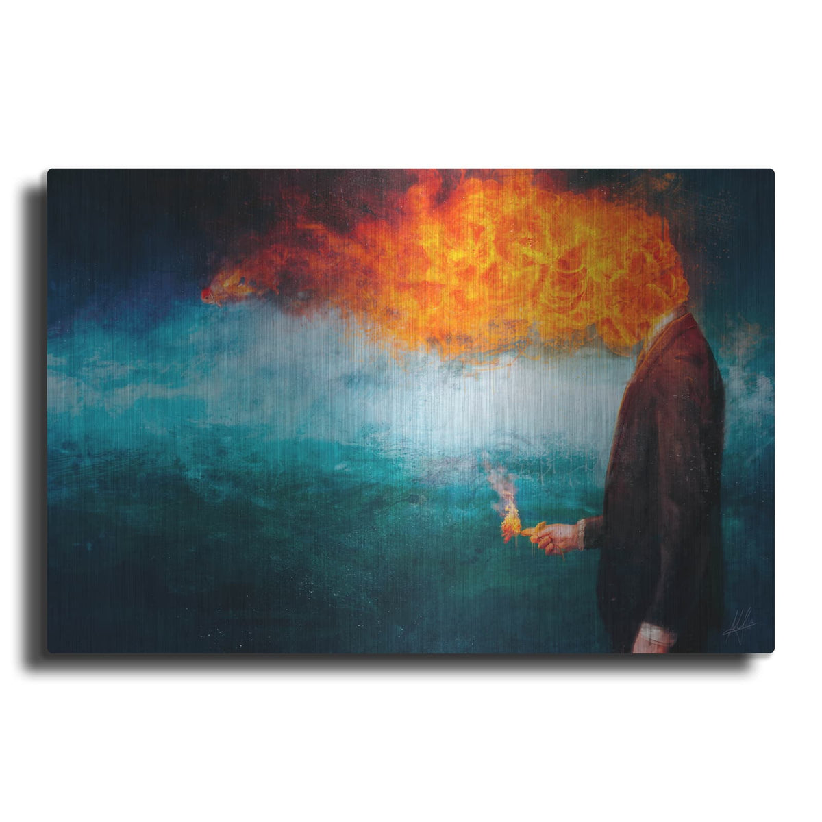 'Deep' by Mario Sanchez Nevado – Metal Wall Art