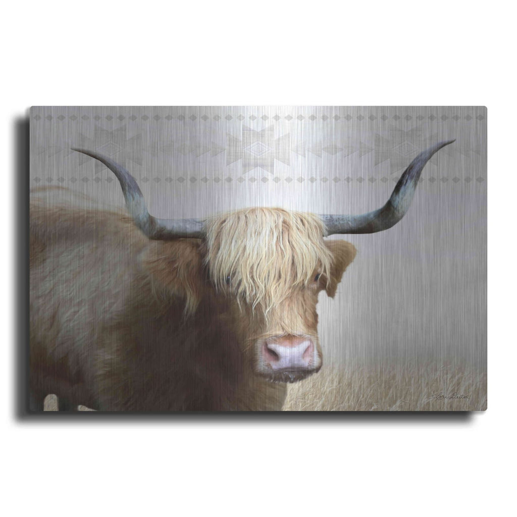 'Get Your Horns Up' by Lori Deiter – Metal Wall Art