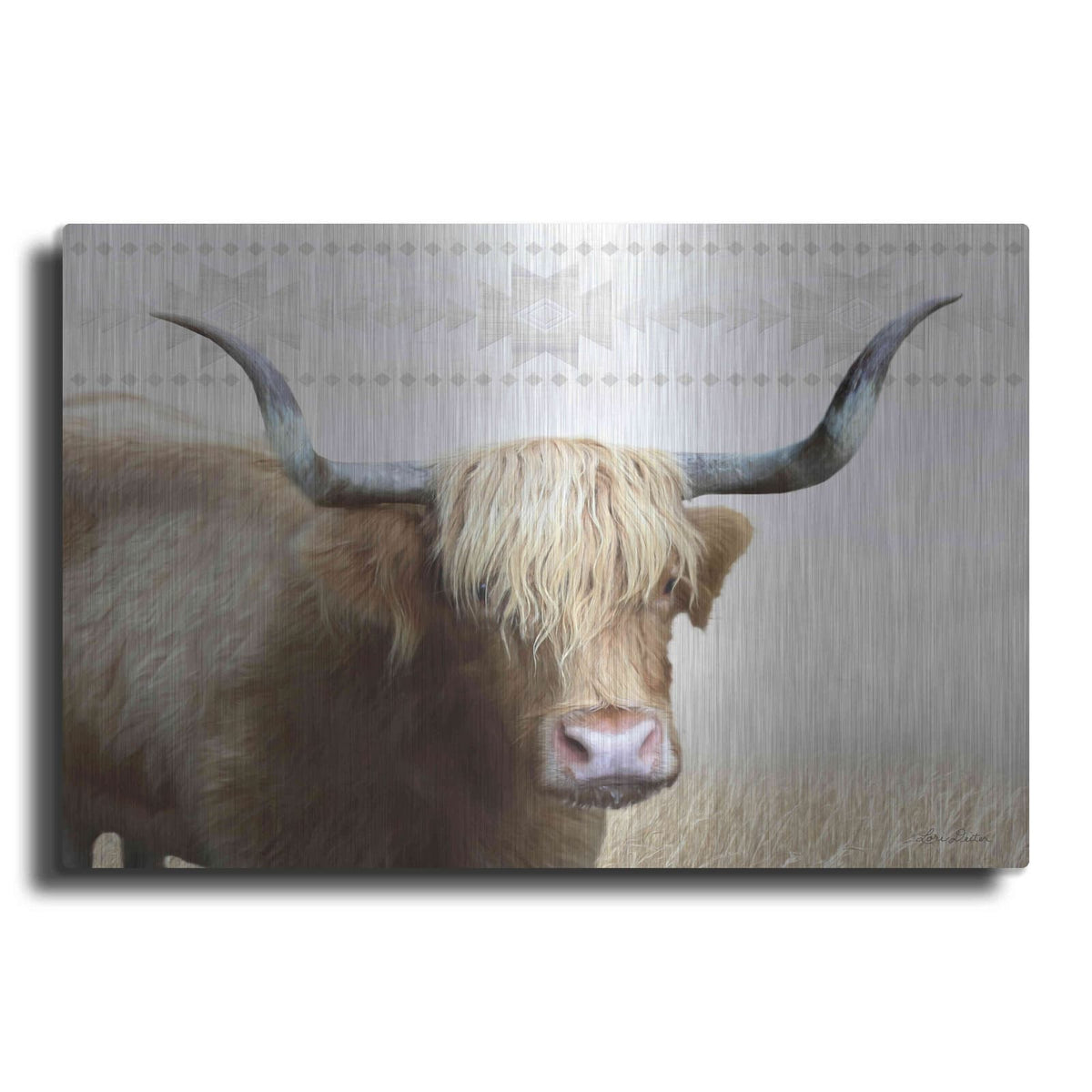 'Get Your Horns Up' by Lori Deiter – Metal Wall Art