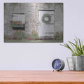 'Old Stone Cottage' by Lori Deiter – Metal Wall Art, 16x12 room view