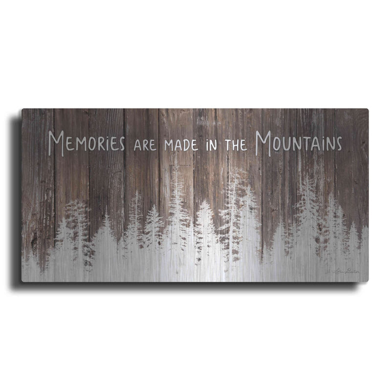 'Mountain Memories' by Lori Deiter – Metal Wall Art