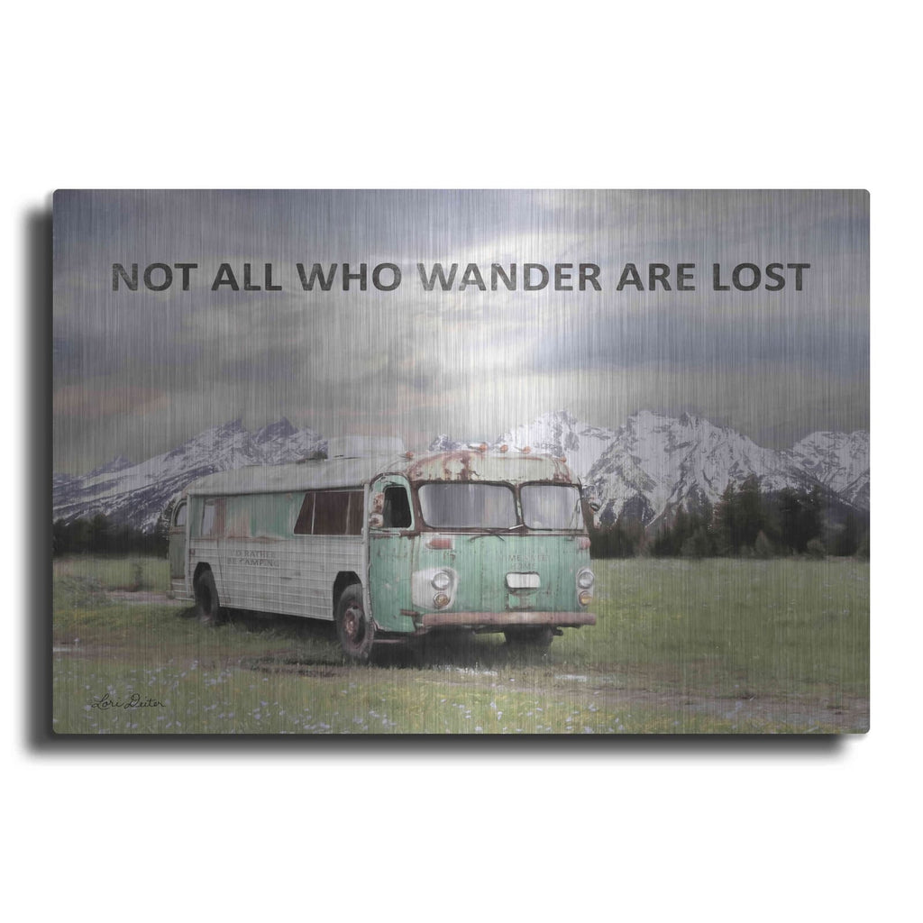 'Camping in Style' by Lori Deiter – Metal Wall Art