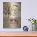'Fall Wagon' by Lori Deiter – Metal Wall Art, 12x16 room view