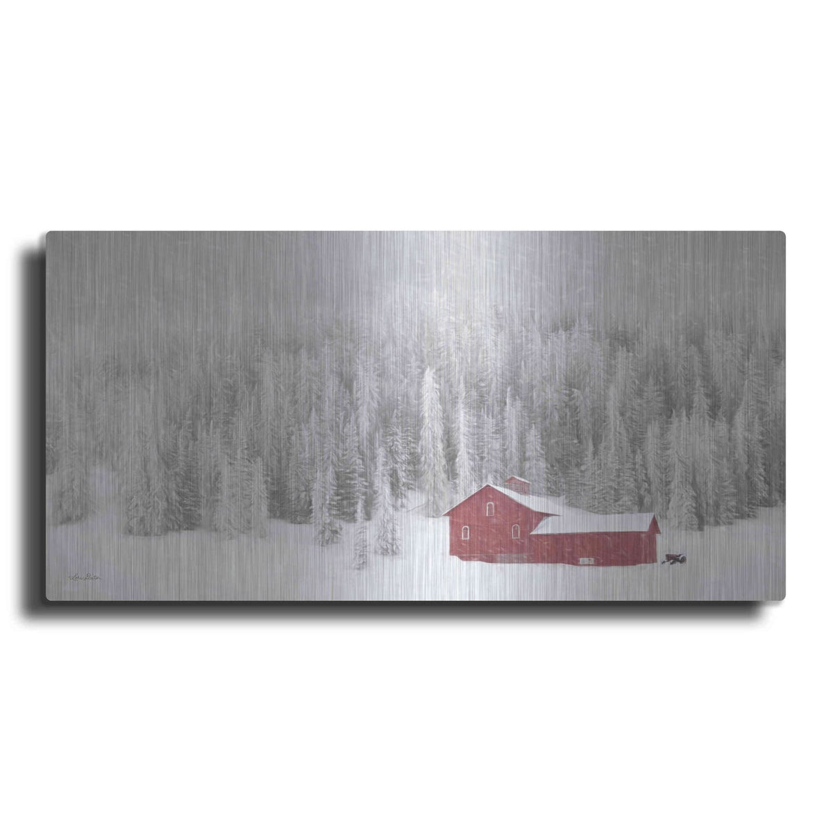 'Old Wyoming Barn' by Lori Deiter – Metal Wall Art