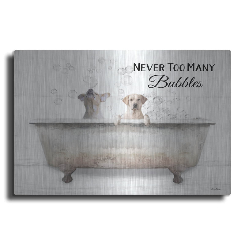 'Never Too Many Bubbles' by Lori Deiter – Metal Wall Art