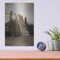 'Beach Kayaks' by Lori Deiter – Metal Wall Art, 12x16 room view