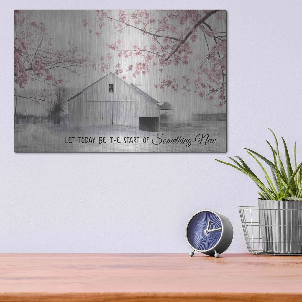 'Something New' by Lori Deiter – Metal Wall Art, 16x12 room view