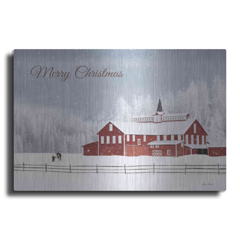 'Lava Mt. Horse Farm' by Lori Deiter – Metal Wall Art