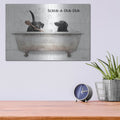 'Scrub-a-Dub-Dub' by Lori Deiter – Metal Wall Art, 16x12 room view