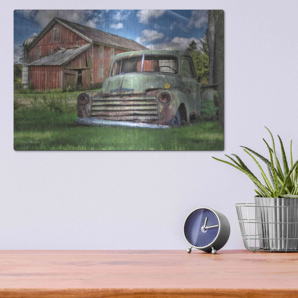 'Days Gone By' by Lori Deiter – Metal Wall Art, 16x12 room view