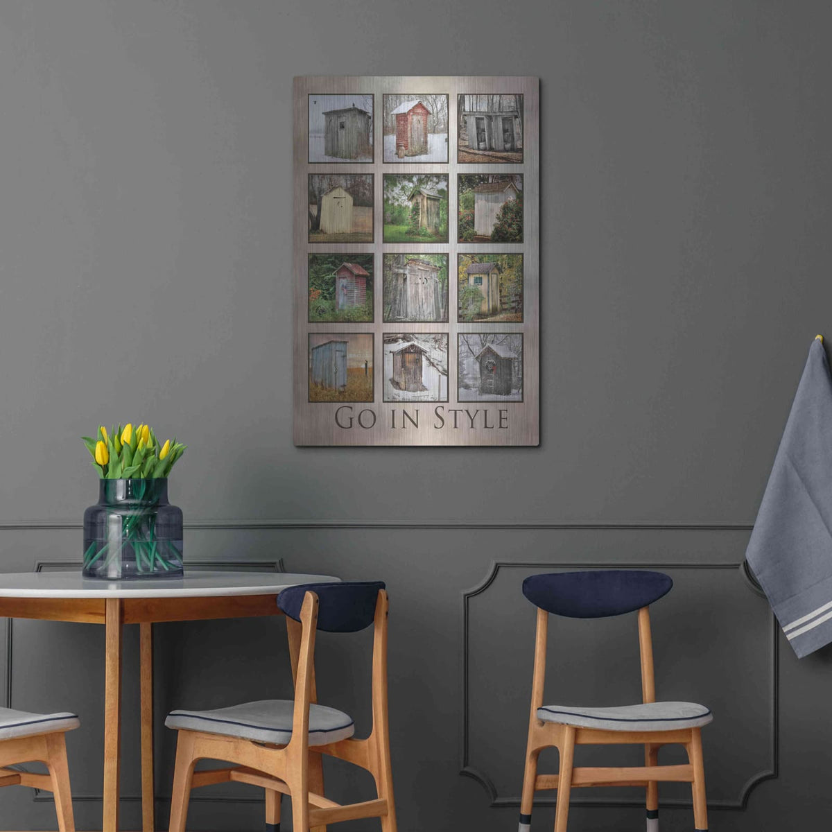 'Go in Style' by Lori Deiter – Metal Wall Art, 24x36 room view