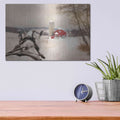 'Sleigh Ride in the Country' by Lori Deiter – Metal Wall Art, 16x12 room view