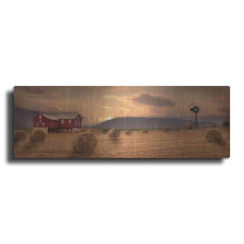 'Workin' the Farm' by Lori Deiter – Metal Wall Art