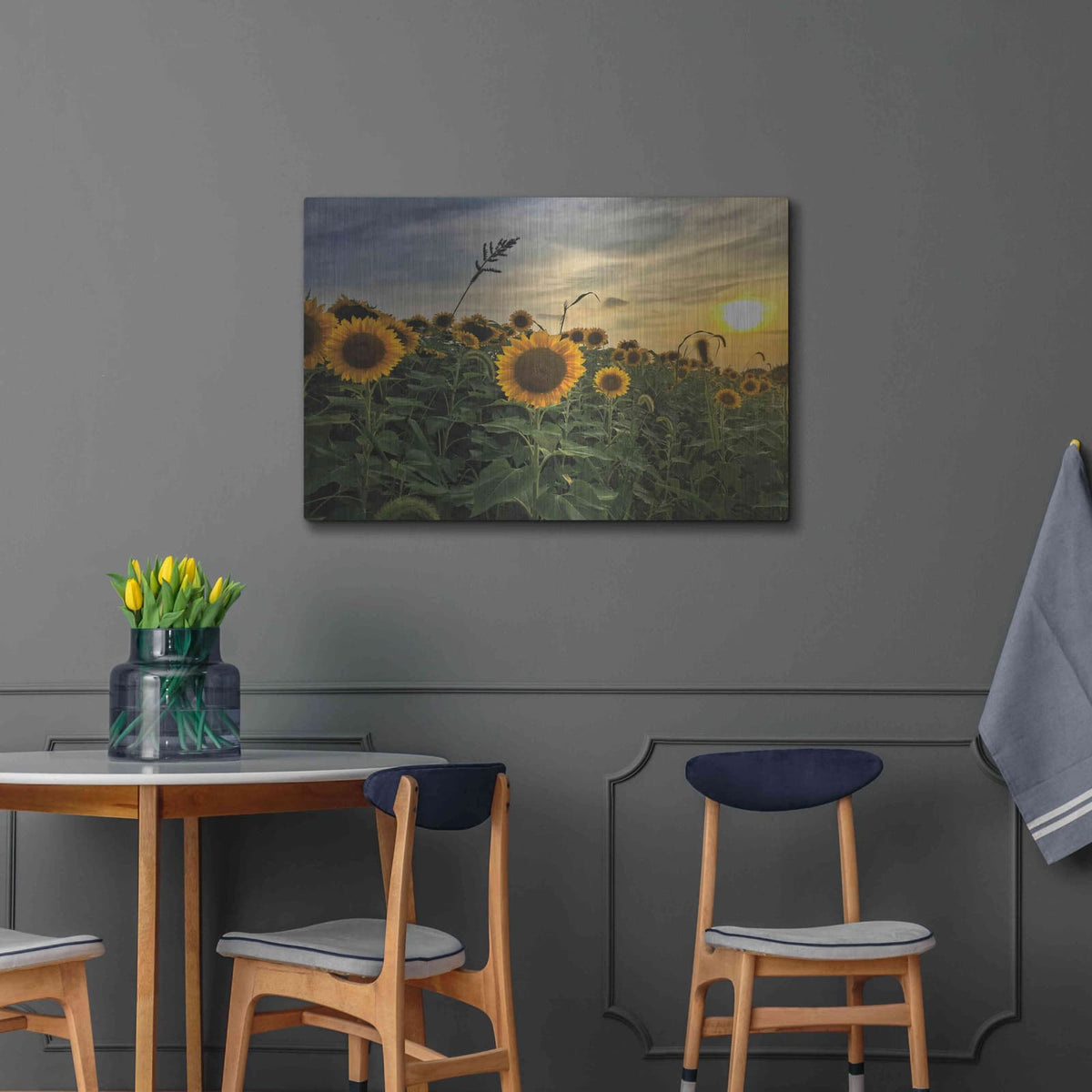 'Midwest Livin' I' by Donnie Quillen – Metal Wall Art, 36x24 room view