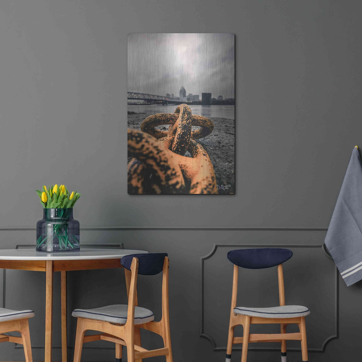 'Don't Break' by Donnie Quillen – Metal Wall Art, 24x36 room view