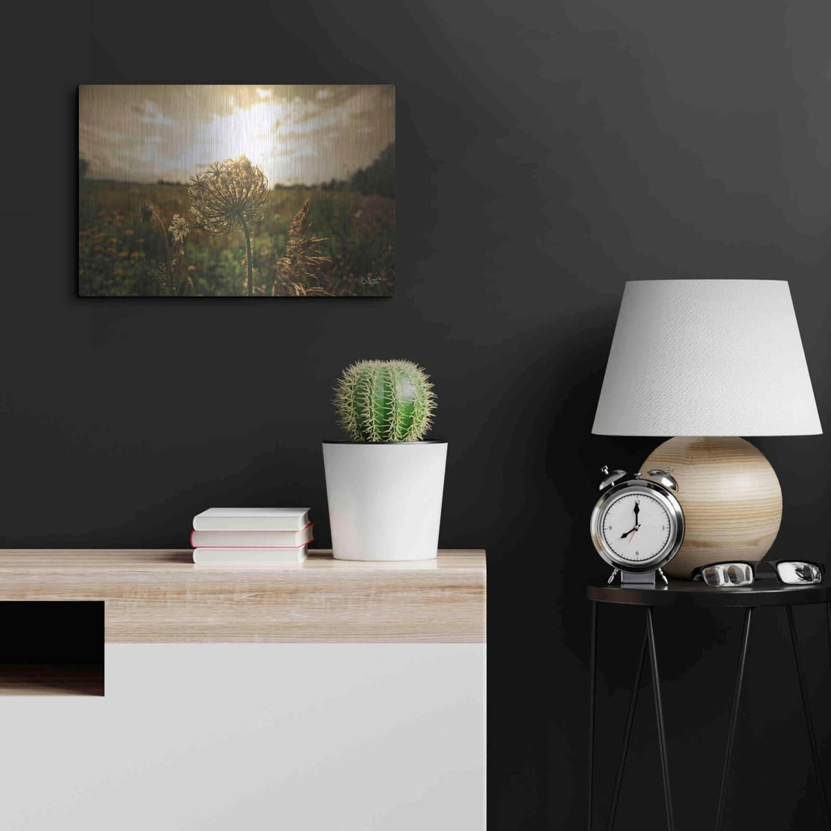 'Face the Sun II' by Donnie Quillen – Metal Wall Art, 24x16 room view