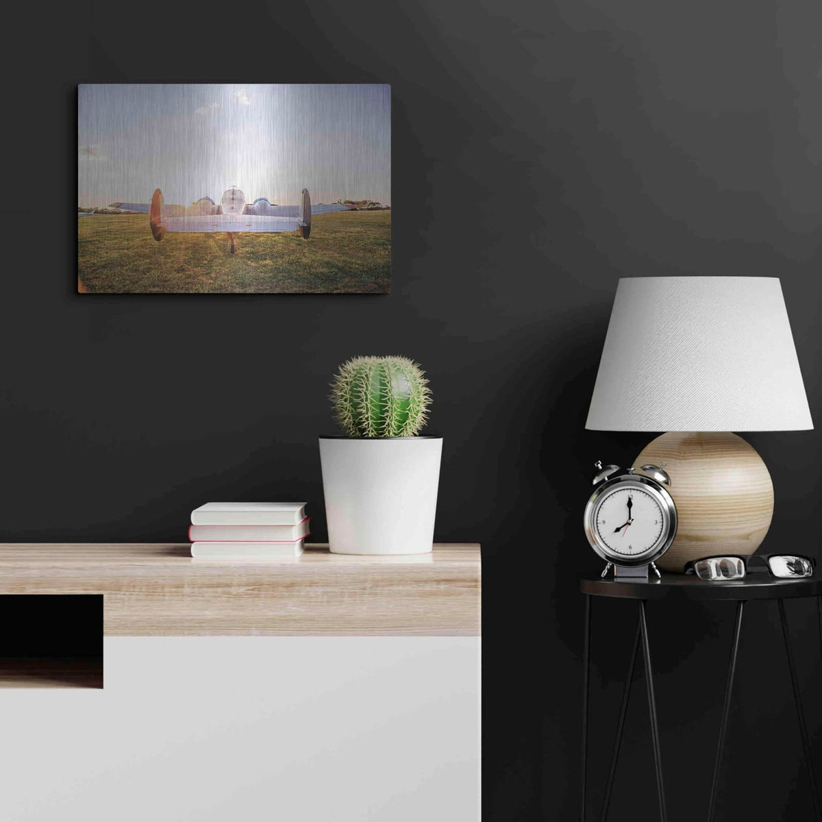 'Into the Sunset' by Donnie Quillen – Metal Wall Art, 24x16 room view