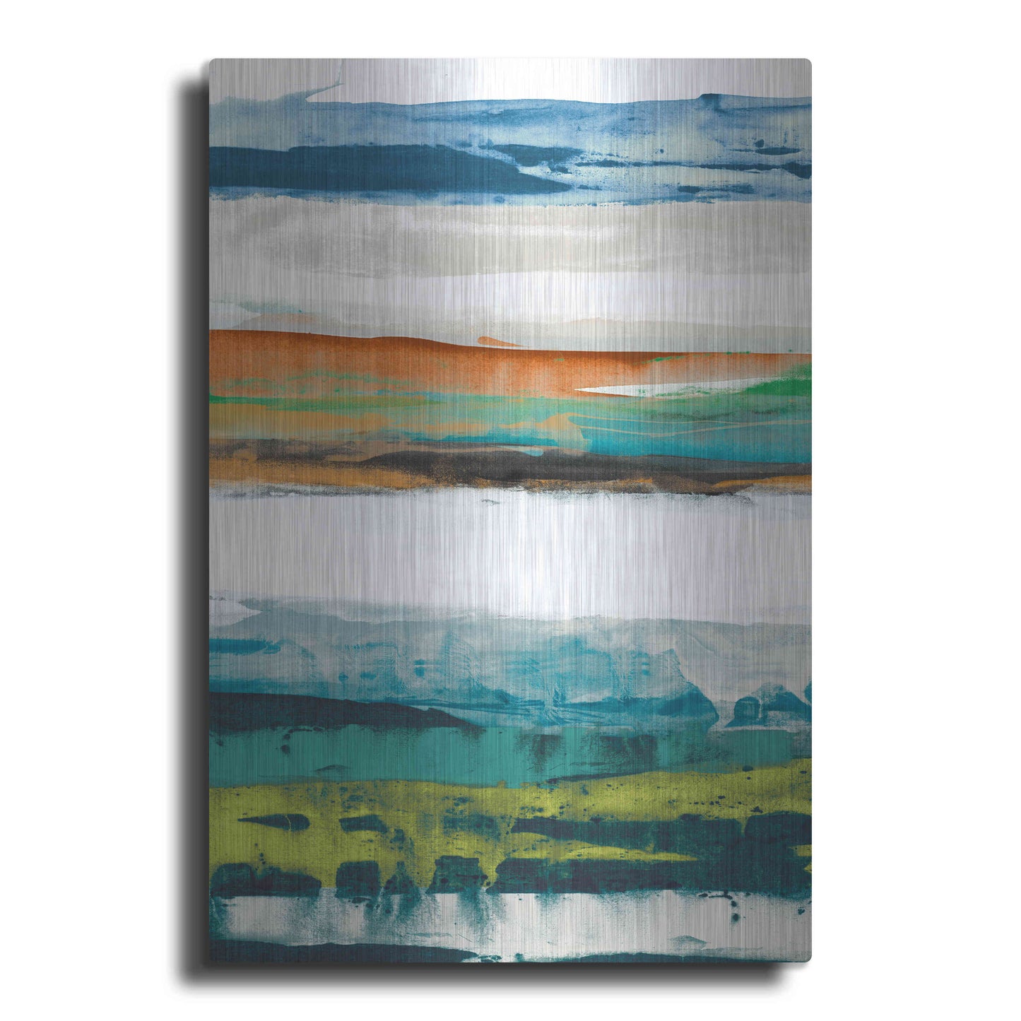 Luxe Metal Art 'Primary Decision IV' by Sisa Jasper Metal Wall Art