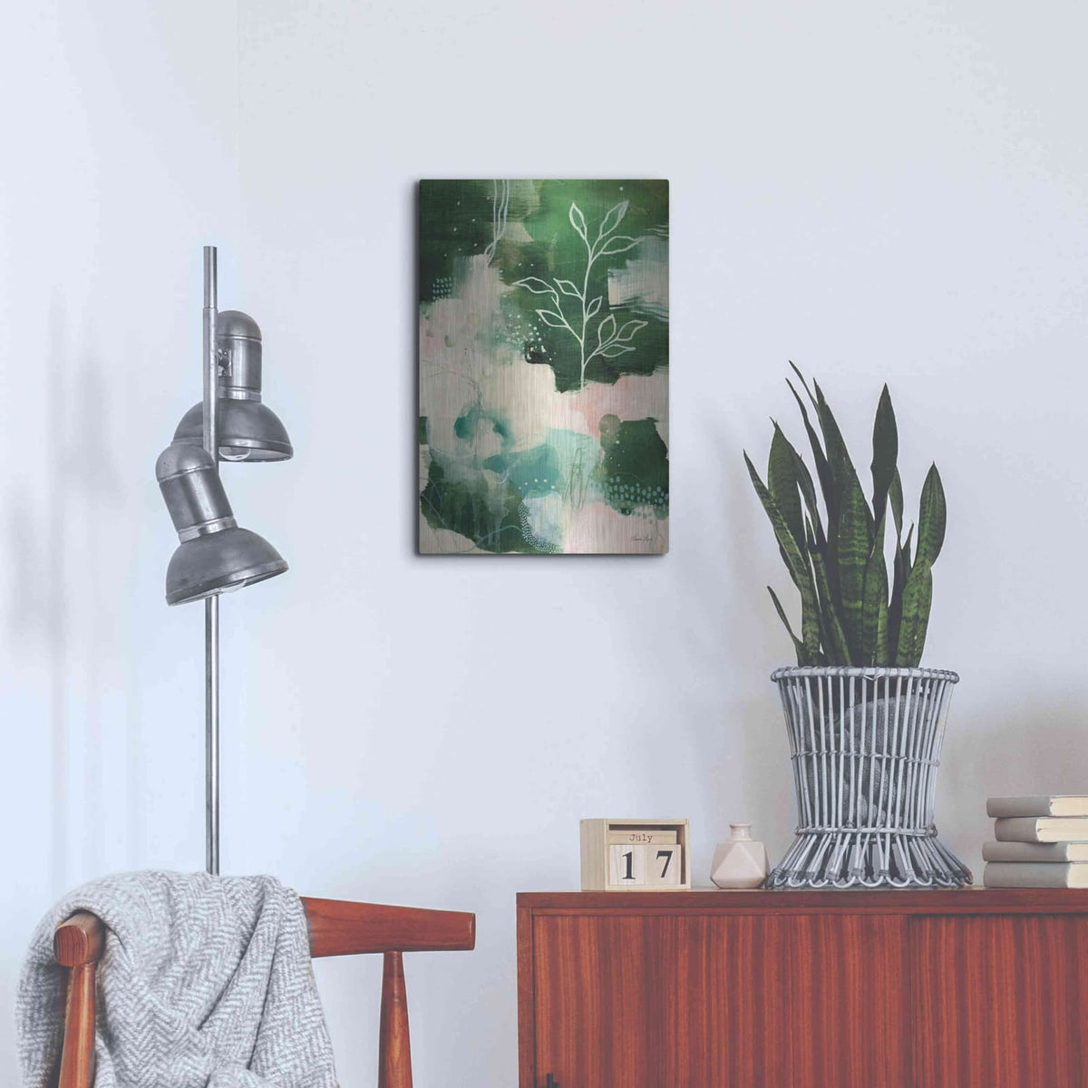 'Nature Story II' by Laura Horn – Metal Wall Art, 16x24 room view