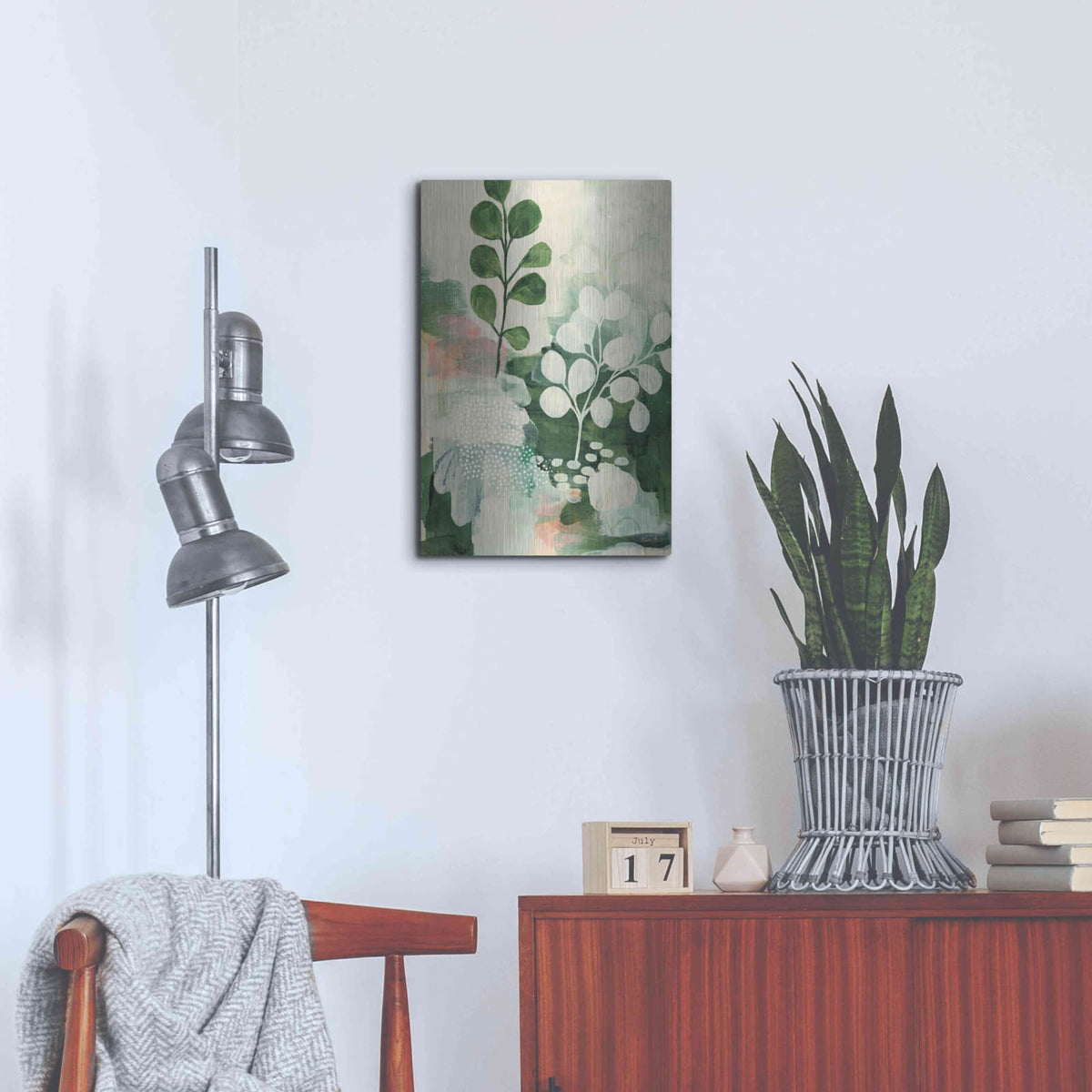 'Nature Story IV' by Laura Horn – Metal Wall Art, 16x24 room view