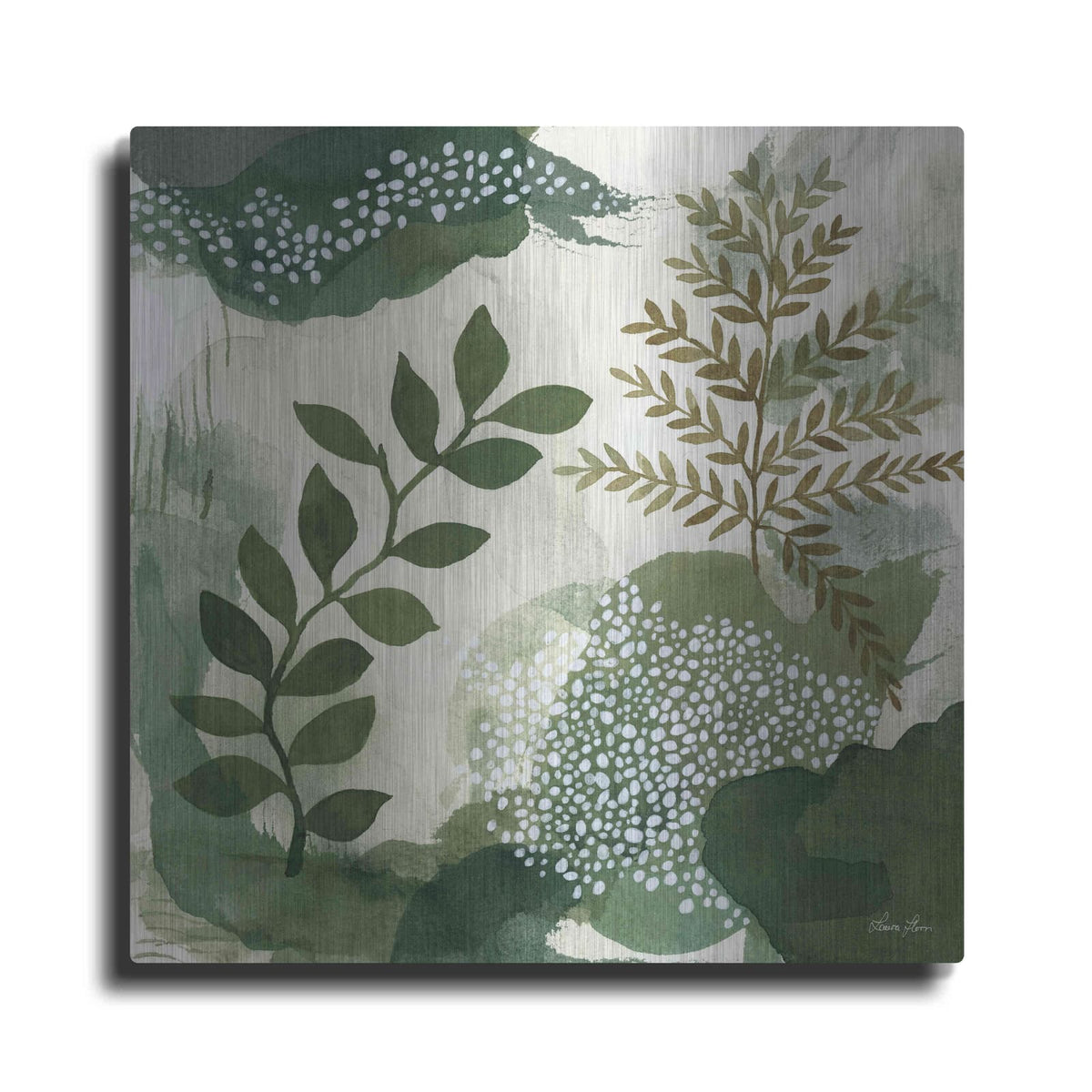 'Wood Land Walk I' by Laura Horn – Metal Wall Art