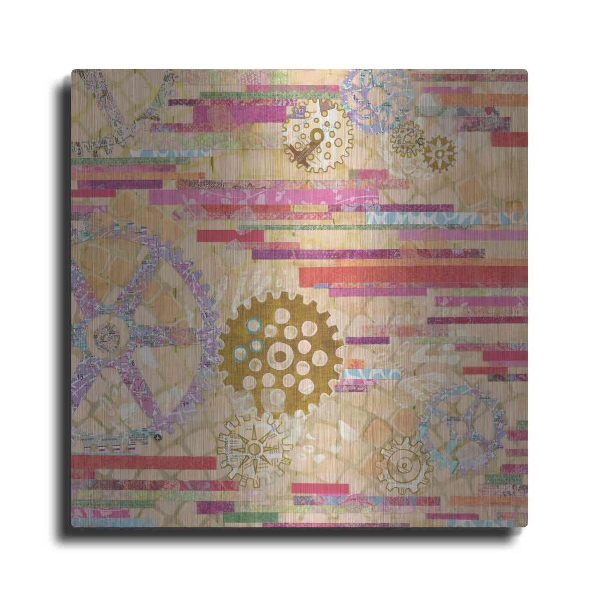 'EU Timetable II' by Kathy Ferguson – Metal Wall Art