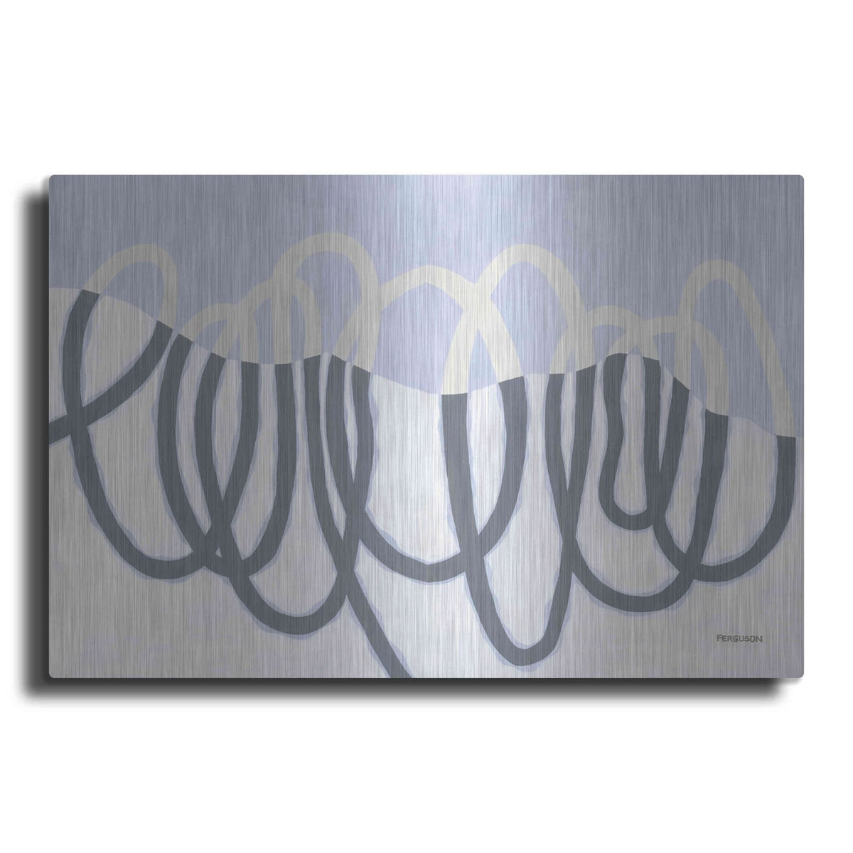 'Loops III' by Kathy Ferguson – Metal Wall Art