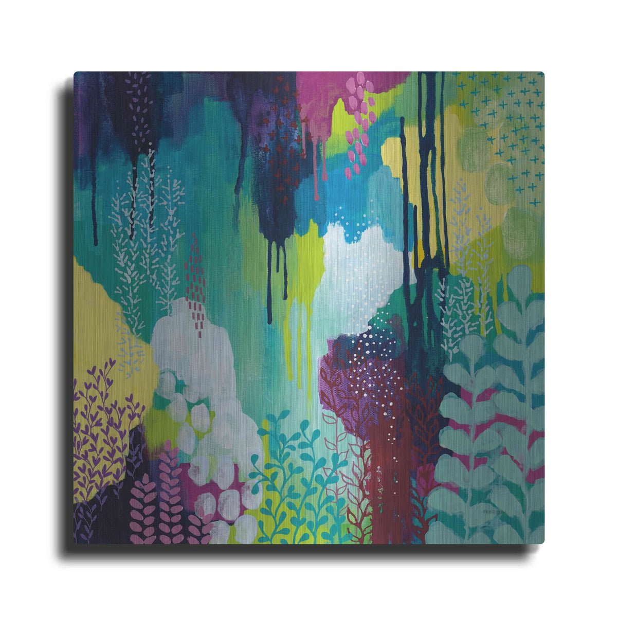 'Jewel Forest I' by Kathy Ferguson – Metal Wall Art