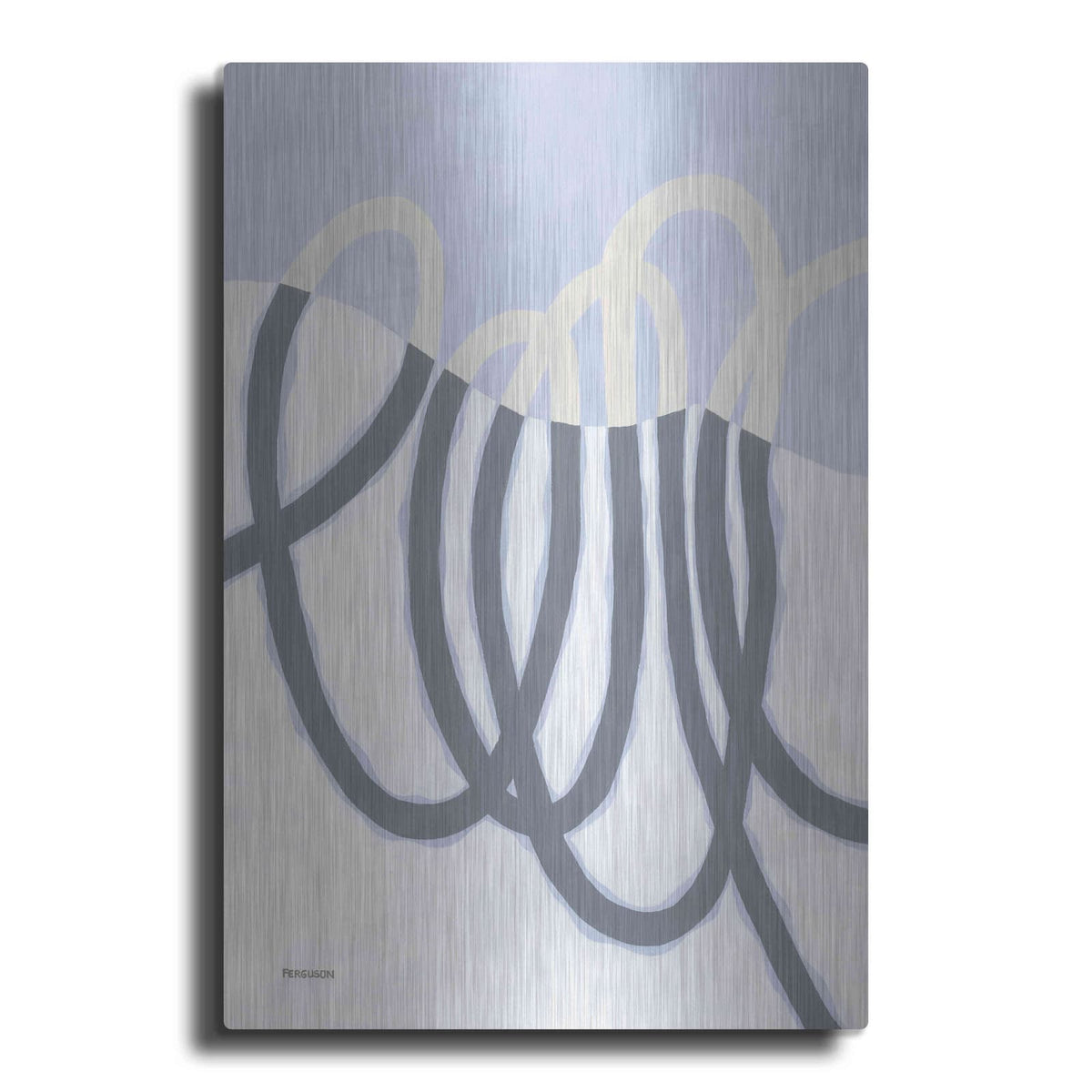 'Loops I' by Kathy Ferguson – Metal Wall Art