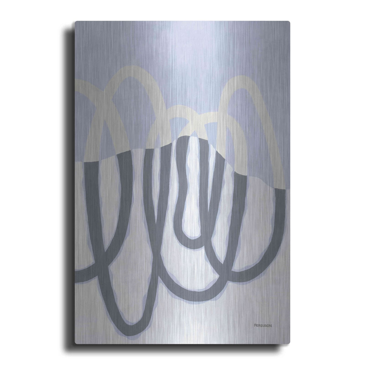'Loops II' by Kathy Ferguson – Metal Wall Art