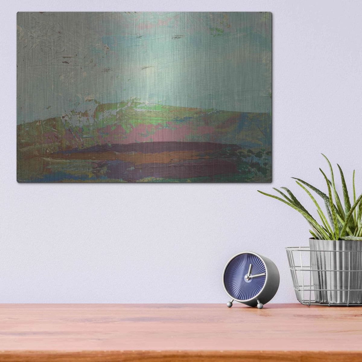 'Ceide Study XV' by Grainne Dowling – Metal Wall Art, 16x12 room view