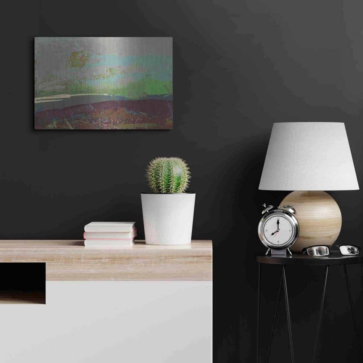 'Ceide Study XVI' by Grainne Dowling – Metal Wall Art, 24x16 room view