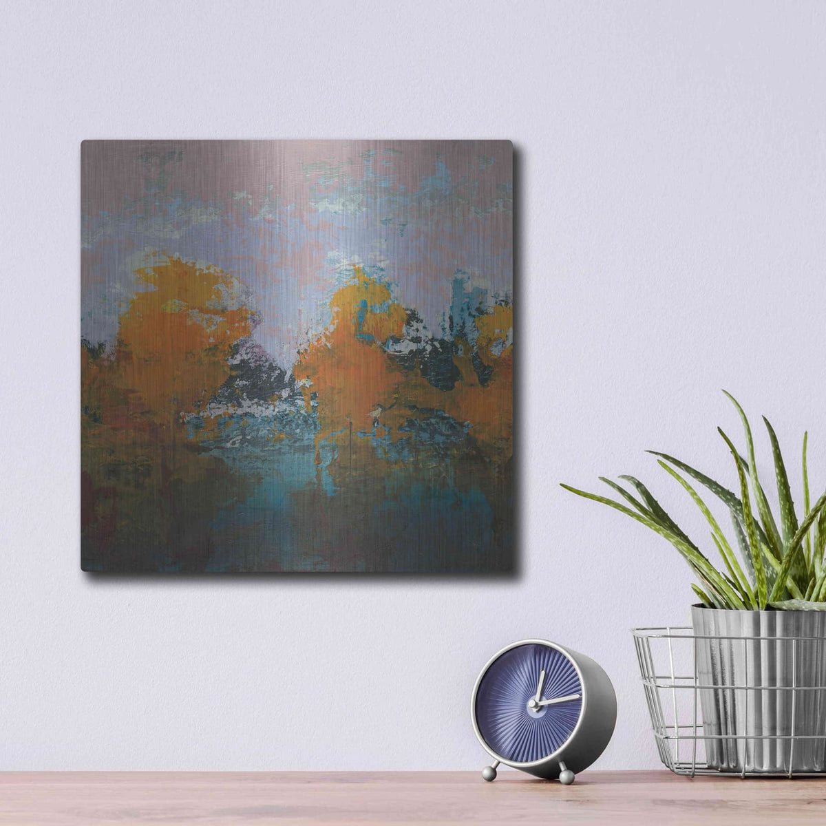 'Blackrath' by Grainne Dowling – Metal Wall Art, 12x12 room view