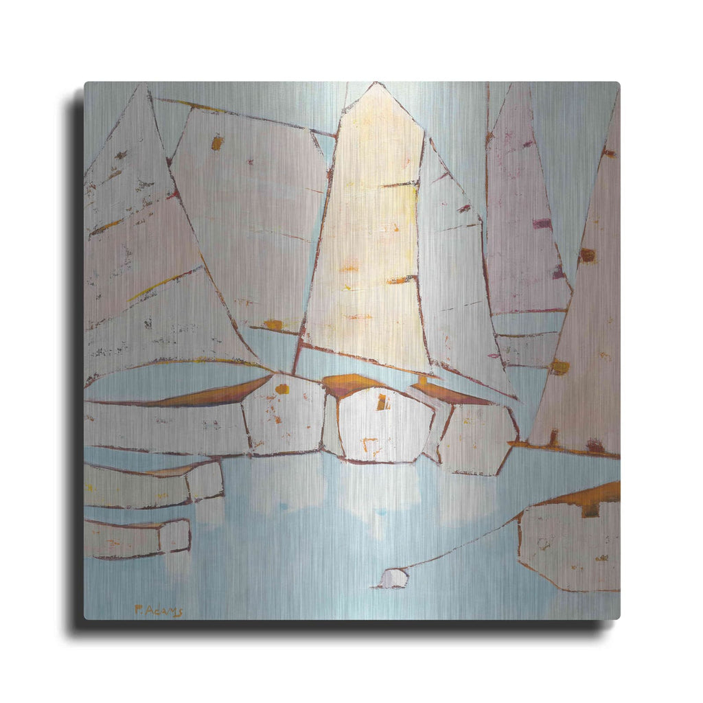 'Moored' by Phyllis Adams – Metal Wall Art
