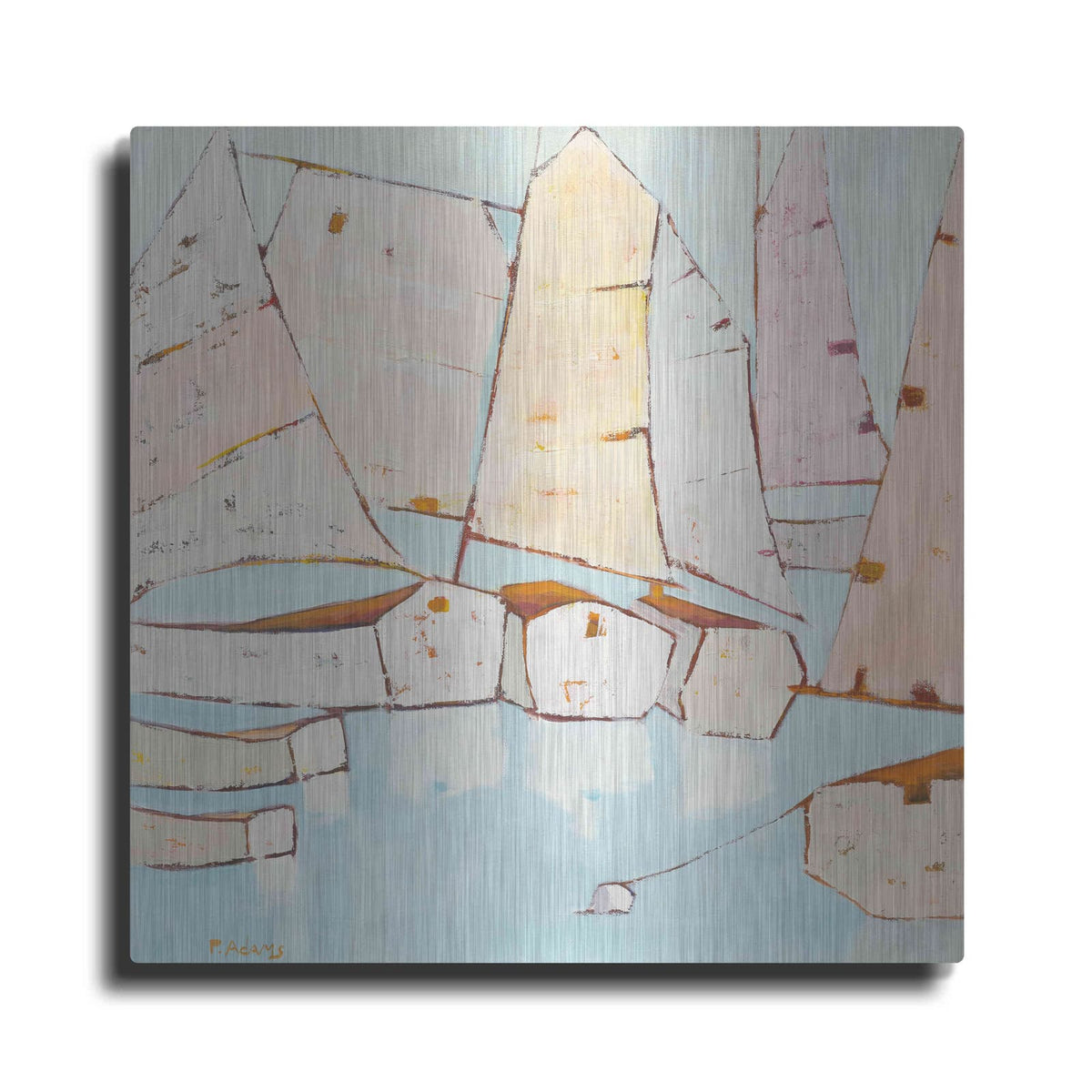 'Moored' by Phyllis Adams – Metal Wall Art